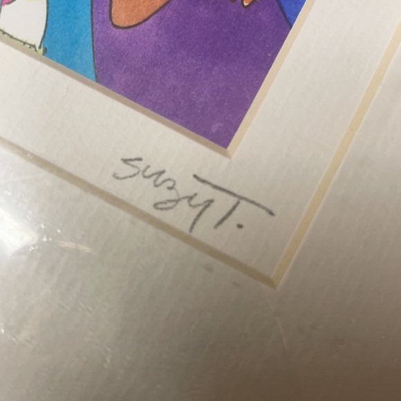 Suzy Toronto Matted Art Print “The Gathering of The Goddesses” 2003 - Picture 3 of 8